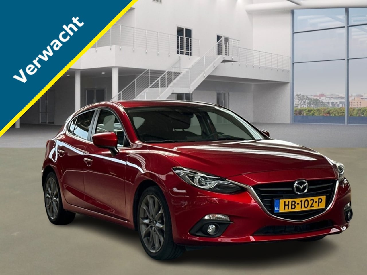 Mazda 3 - VERWACHT! 2.0 TS+ 120 PK + CAMERA/PDC/LMV/ECC/NAVI/STOELVERW. - AutoWereld.nl