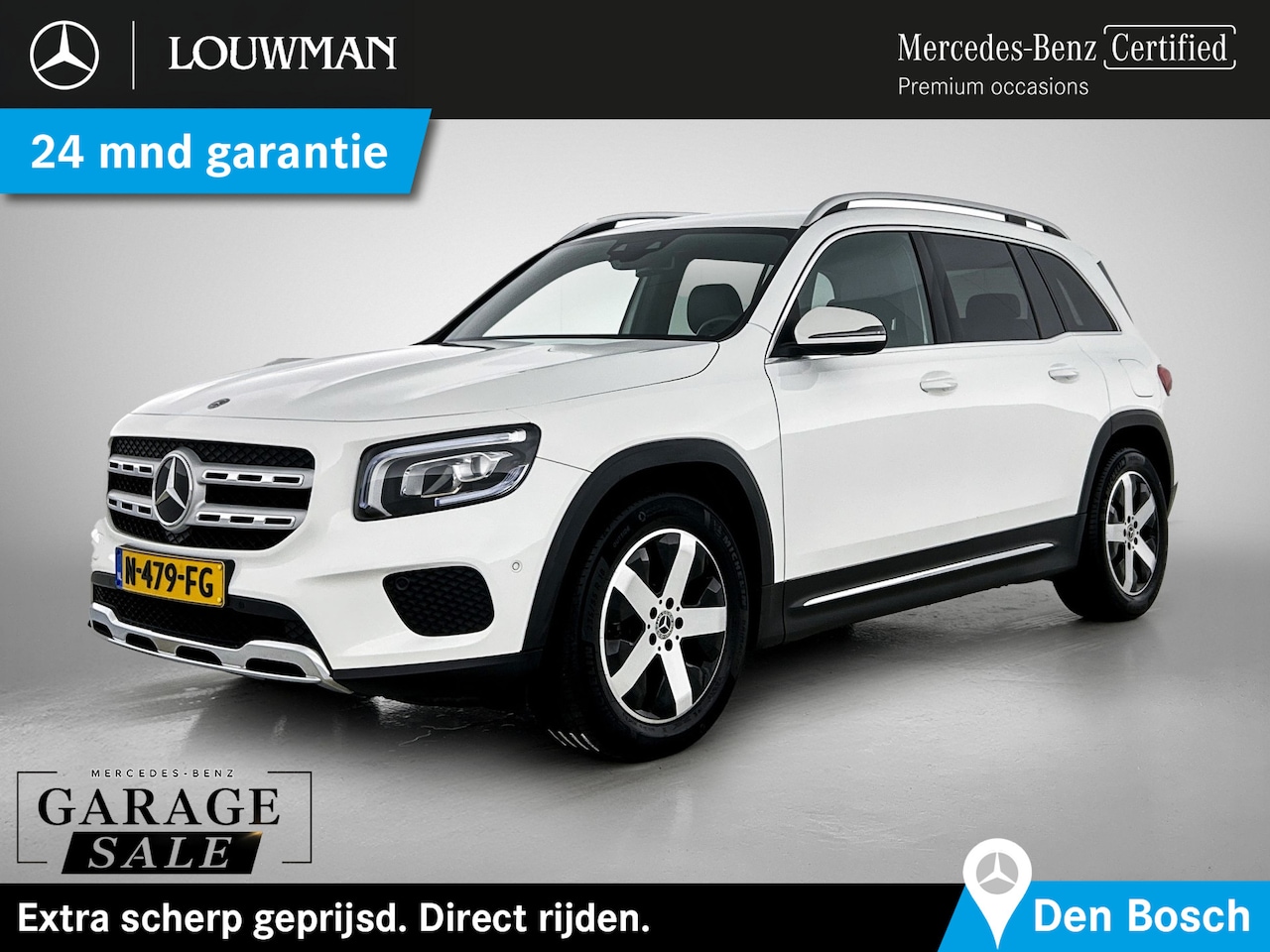Mercedes-Benz GLB - 200 Advantage | Sfeerverlichting | LED | Alarm | Augmented Reality | Parkeerpakket met Cam - AutoWereld.nl