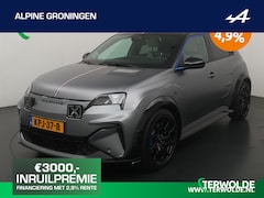 Alpine A290 - GTS | Pack Driving | Franse vlag op C-stijl | Blauwe Remklauwen | Blauw Stuurlogo |