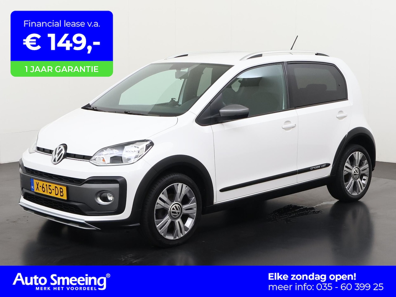 Volkswagen Up! - 1.0 BMT Cross up! | Stoelverwarming | Lichtmetalen Velgen | Zondag Open! - AutoWereld.nl