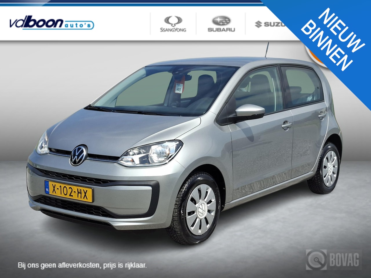 Volkswagen Up! - 1.0 AIRCO | NL-auto | rijklaarprijs !! - AutoWereld.nl