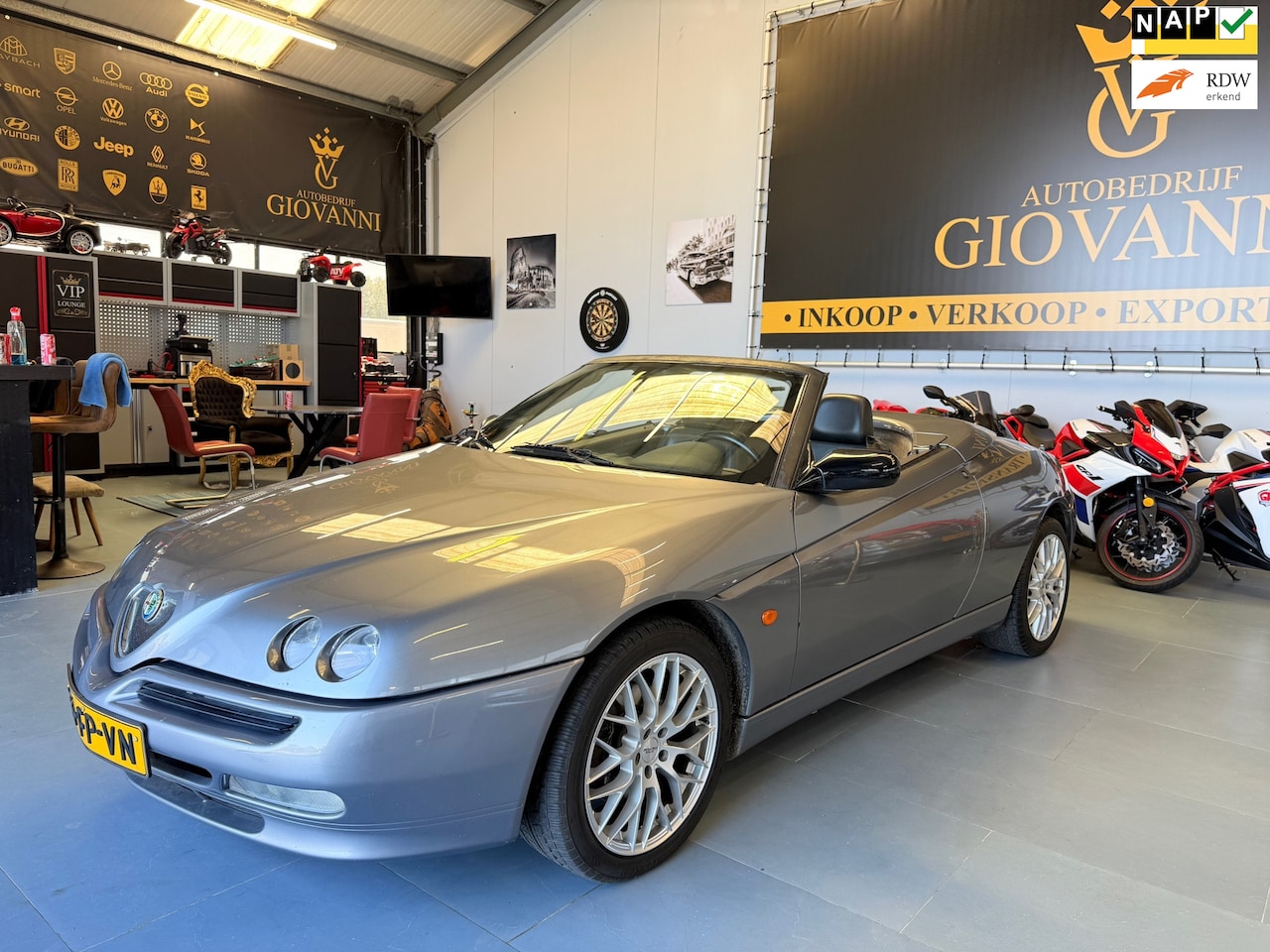 Alfa Romeo Spider - 2.0-16V T.Spark L inruil mogelijk - AutoWereld.nl