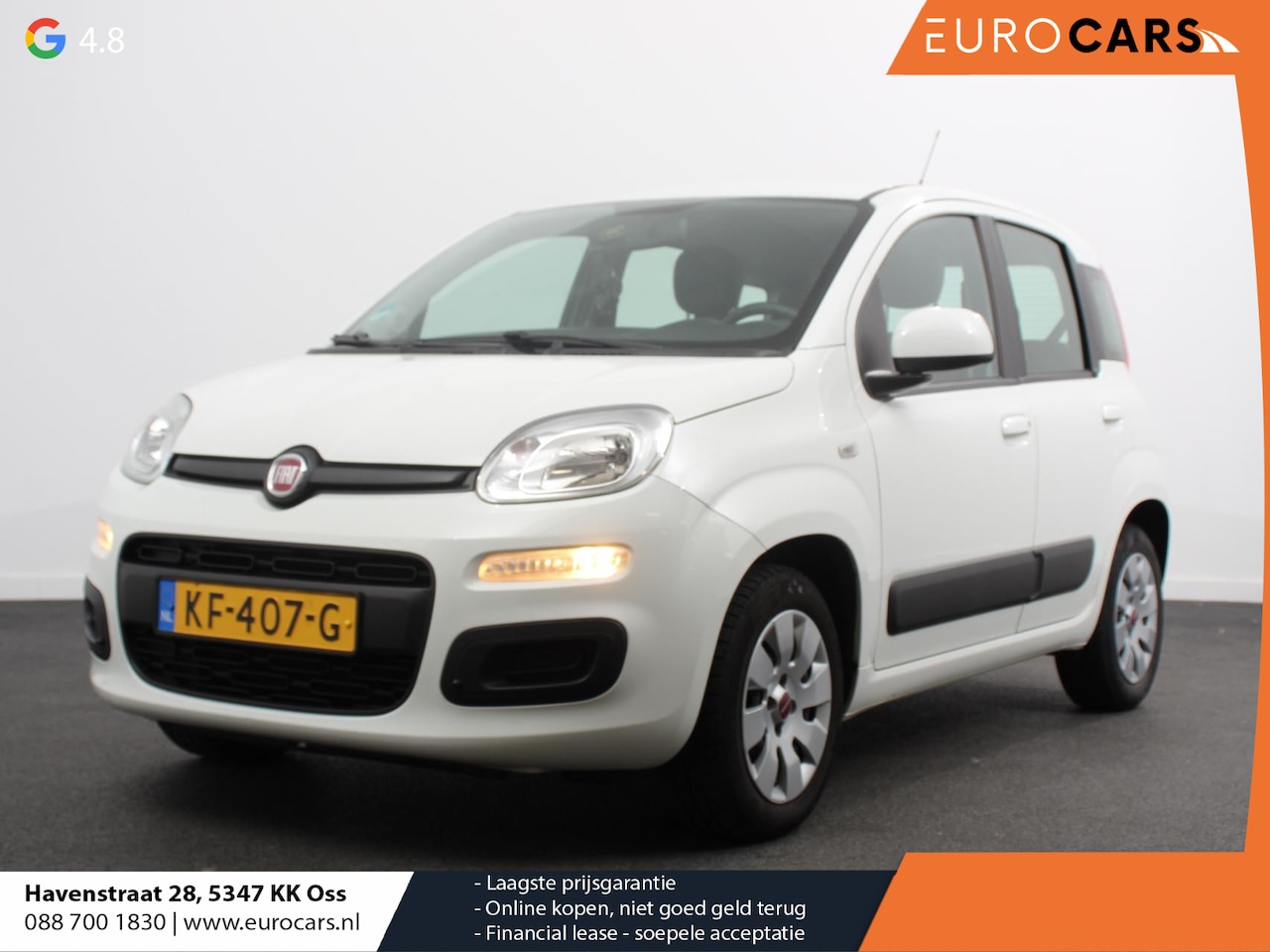 Fiat Panda - 0.9 TwinAir Automaat Edizione Cool Airco Cruise control Radio /cd Cv met afstand bediening - AutoWereld.nl