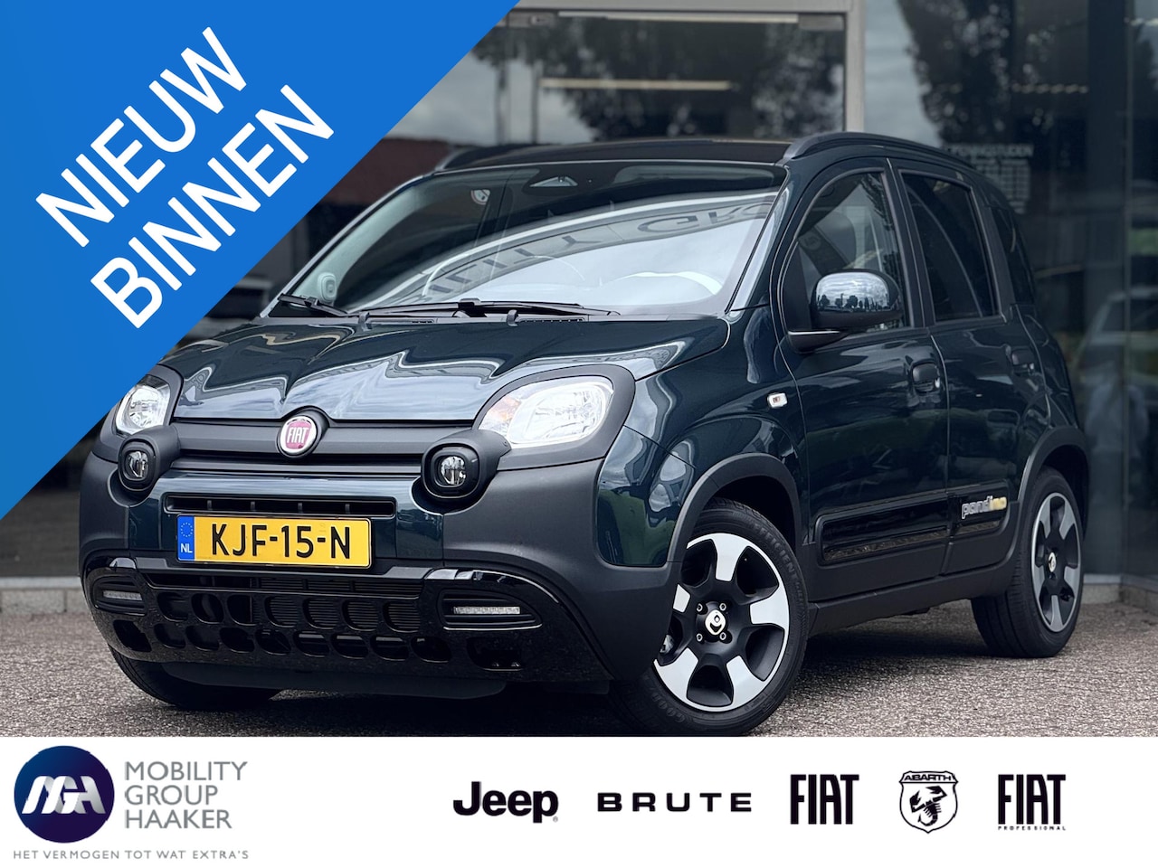 Fiat Panda - 1.0 Hybrid Pandina | CarPlay | Parkeersensoren | Airco - AutoWereld.nl