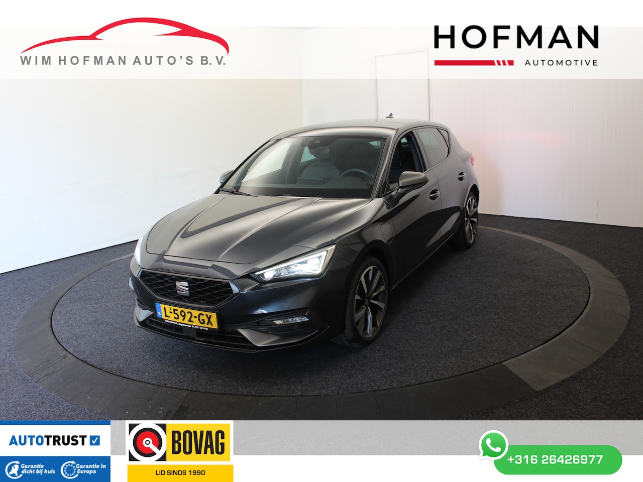 SEAT Leon - 1.4 TSI eHybrid PHEV FR Memory Seats Business Intense - AutoWereld.nl