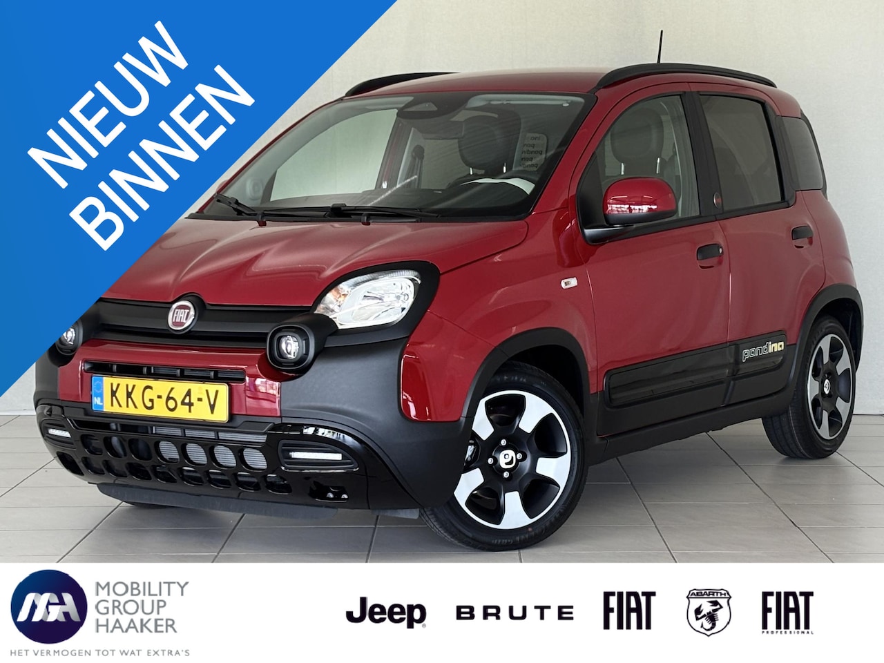 Fiat Panda - 1.0 Hybrid Pandina | Apple-Android | Parkeersensoren | Airco - AutoWereld.nl