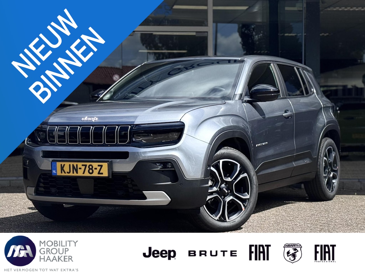 Jeep Avenger - Summit 54 kWh | Apple-Android | Winterpakket | Camera - AutoWereld.nl