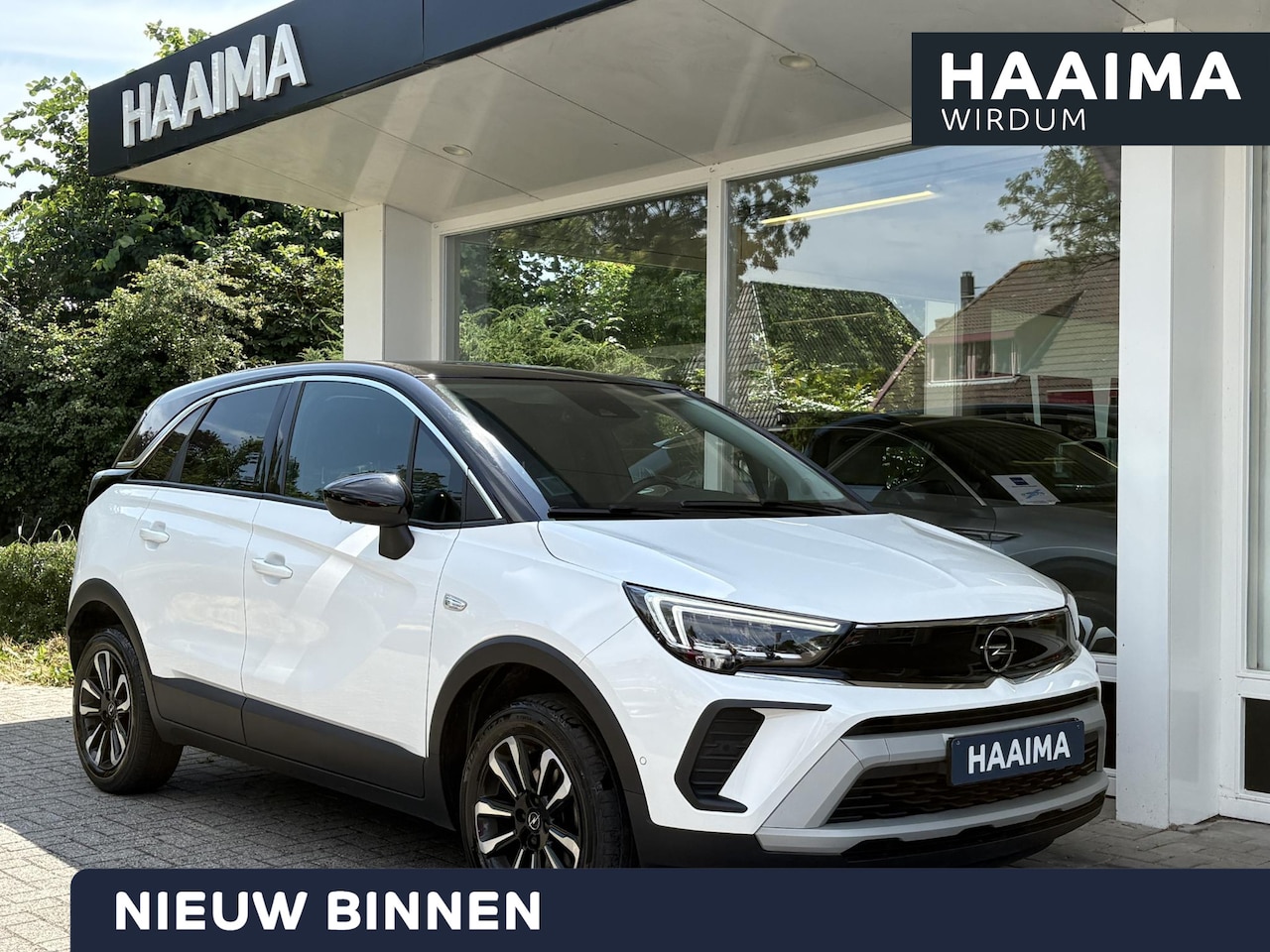 Opel Crossland - 1.2 Turbo Elegance | Two Tone | Achteruitrijcamera | Dodehoek detectie | Navigatie | Parke - AutoWereld.nl