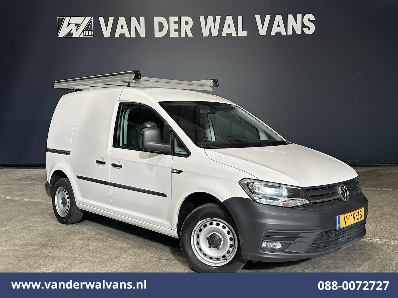 Volkswagen Caddy - 2.0 TDI 102pk L1H1 Euro6 Airco | Navigatie | Imperiaal | LED | Apple Carplay | 1500kg Trek - AutoWereld.nl