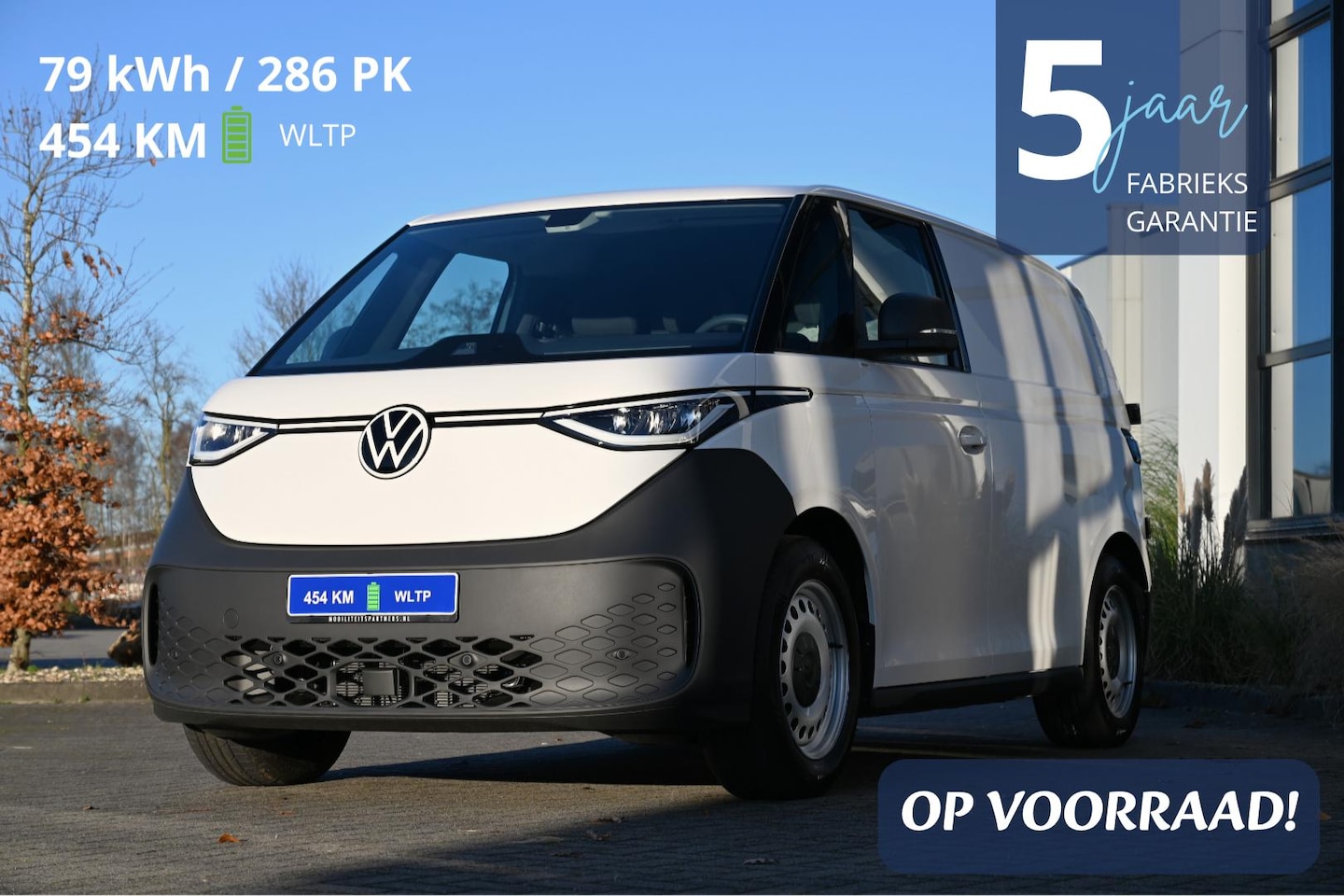 Volkswagen ID. Buzz Cargo - 79 kWh 100% nieuw 286pk GROOTSTE ACCUPAKKET 454 km | € 529 p.m. - AutoWereld.nl