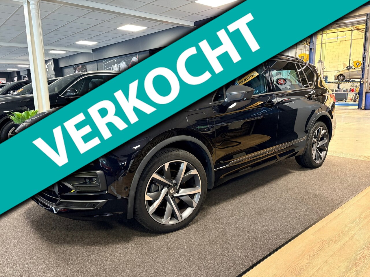 SEAT Tarraco - 1.4 TSI e-Hybrid PHEV FR 245pk /sportstoelen / Navigatie / stuur en stoelverwarming / trek - AutoWereld.nl