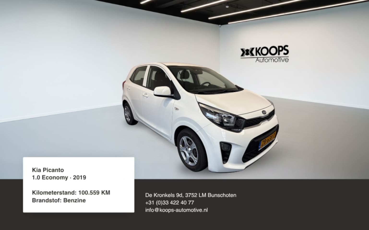 Kia Picanto - 1.0 CVVT Eco.PlusL - AutoWereld.nl