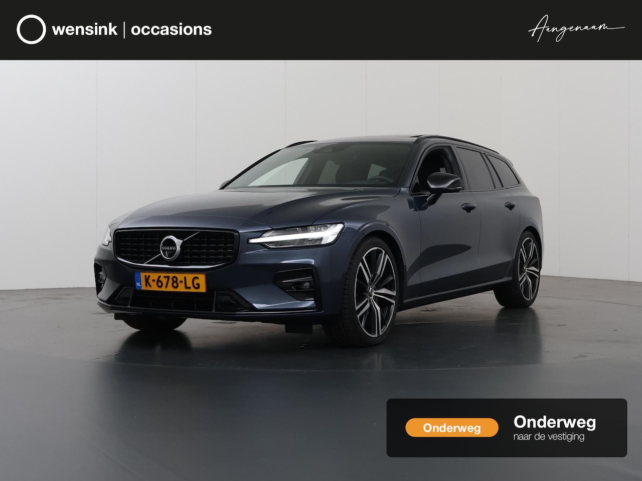 Volvo V60 - 2.0 B3 R-Design | 360 Camera | Harmand/ Kardon | Memory stoelen | HUD | Stoelverwarming | - AutoWereld.nl