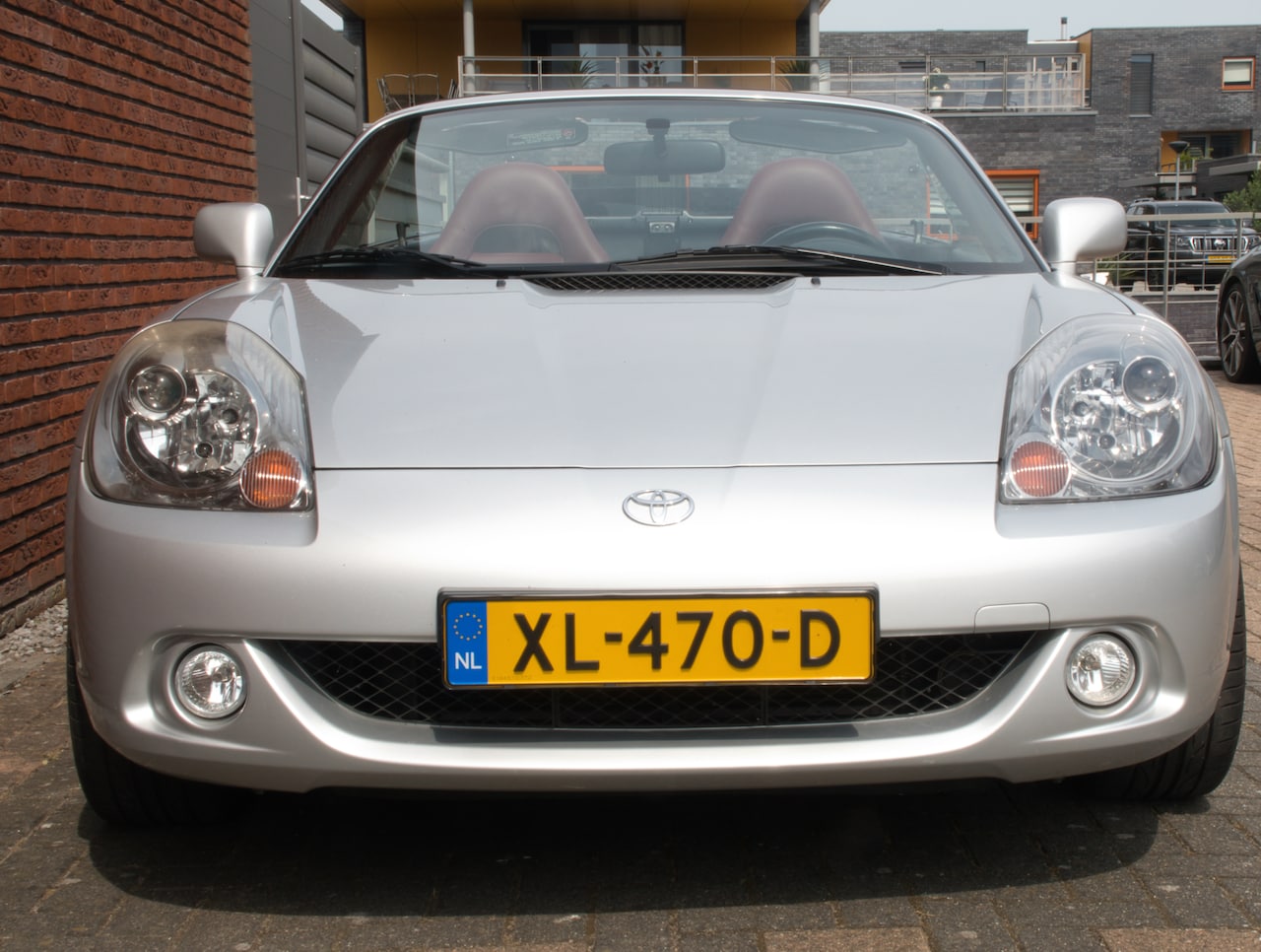 Toyota MR 2 - 1.8-16v VVT-i Lederen Bekleding in cognac kleur. - AutoWereld.nl