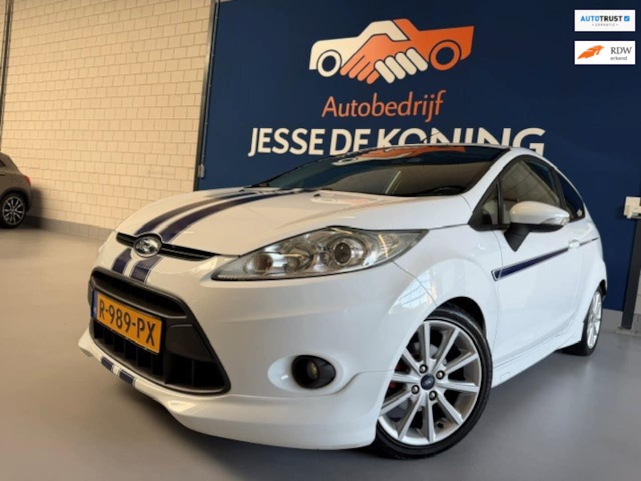 Ford Fiesta - 1.6 Metal 135 PK / bj.2011 / kleur: wit / climate / cruise/ sportvelgen / stereo /NAP met - AutoWereld.nl