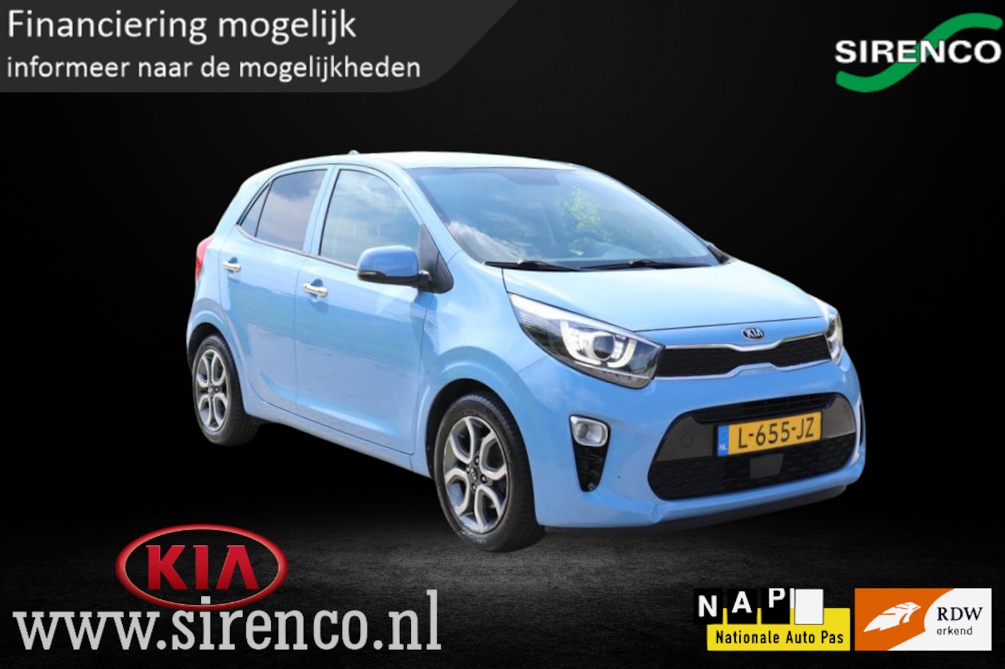 Kia Picanto - 1.0 DPi DynamicPlusLine | led | Android auto & Apple carplay | climate & cruise control | - AutoWereld.nl