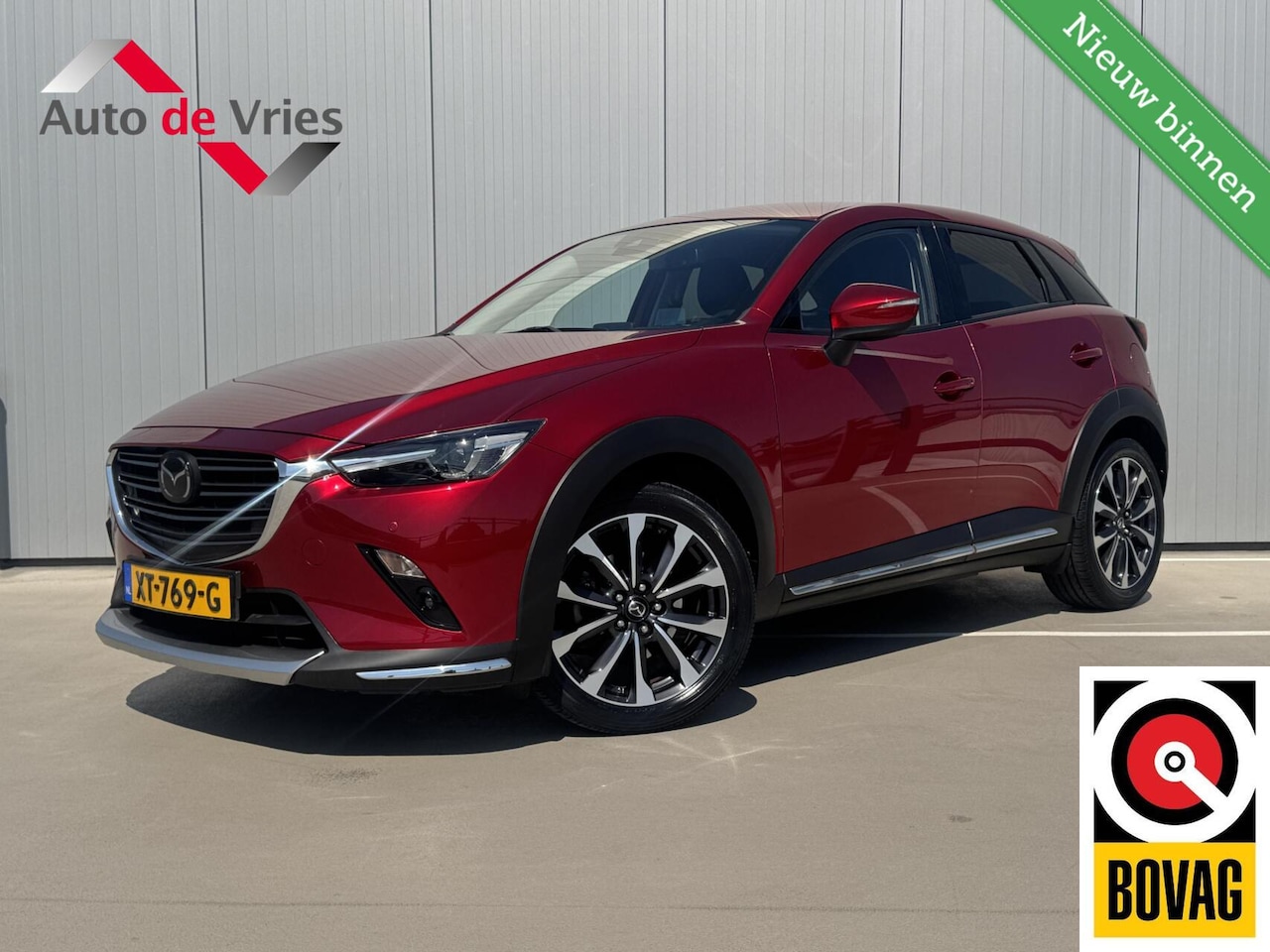 Mazda CX-3 - 2.0 SkyActiv-G 120 GT-M|NL-Auto|Leder|BOSE|LED - AutoWereld.nl