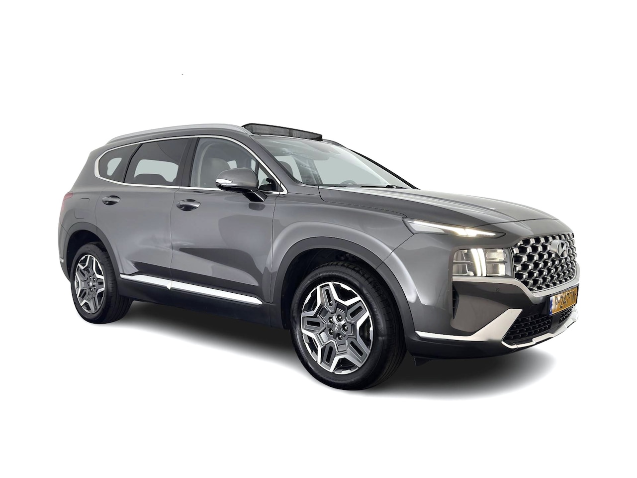 Hyundai Santa Fe - 1.6 T-GDI PHEV Comfort Smart Sky [ 7-Pers. ] (INCL-BTW) *PANO | LEATHER | FULL-LED | ADAPT - AutoWereld.nl