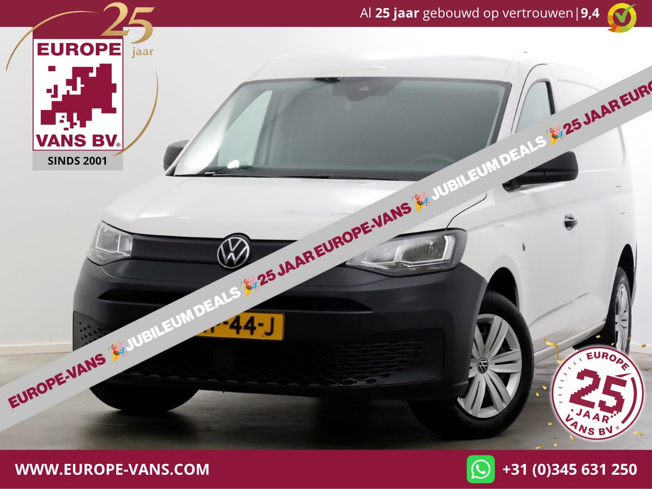 Volkswagen Caddy Cargo Maxi - 2.0 TDI Comfort Airco/CarPlay 02-2022 - AutoWereld.nl