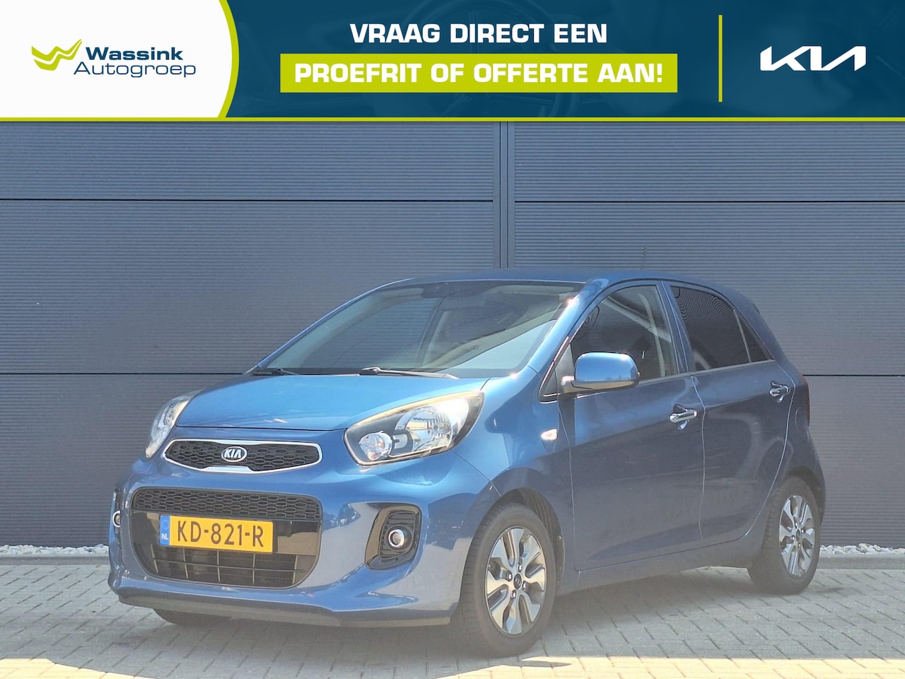 Kia Picanto - 1.0 CVVT ComfortPlusLine Navigator | Navigatie | Camera | Cruise Control | Climate Control - AutoWereld.nl