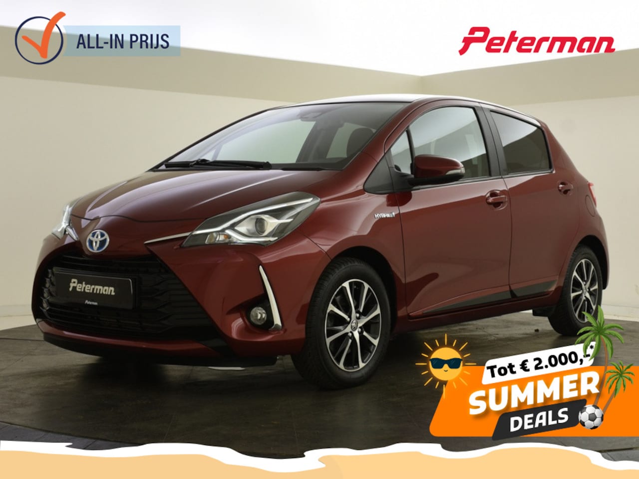 Toyota Yaris - 1.5 Hybrid Limited | Carply | Cruise Control | Keyless - AutoWereld.nl