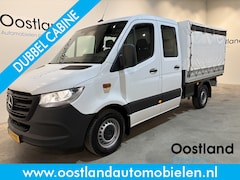 Mercedes-Benz Sprinter - 317 CDI L2 DC Open Laadbak met Huif en schuifzeilen / Airco / Cruise / Mbux / Trekhaak