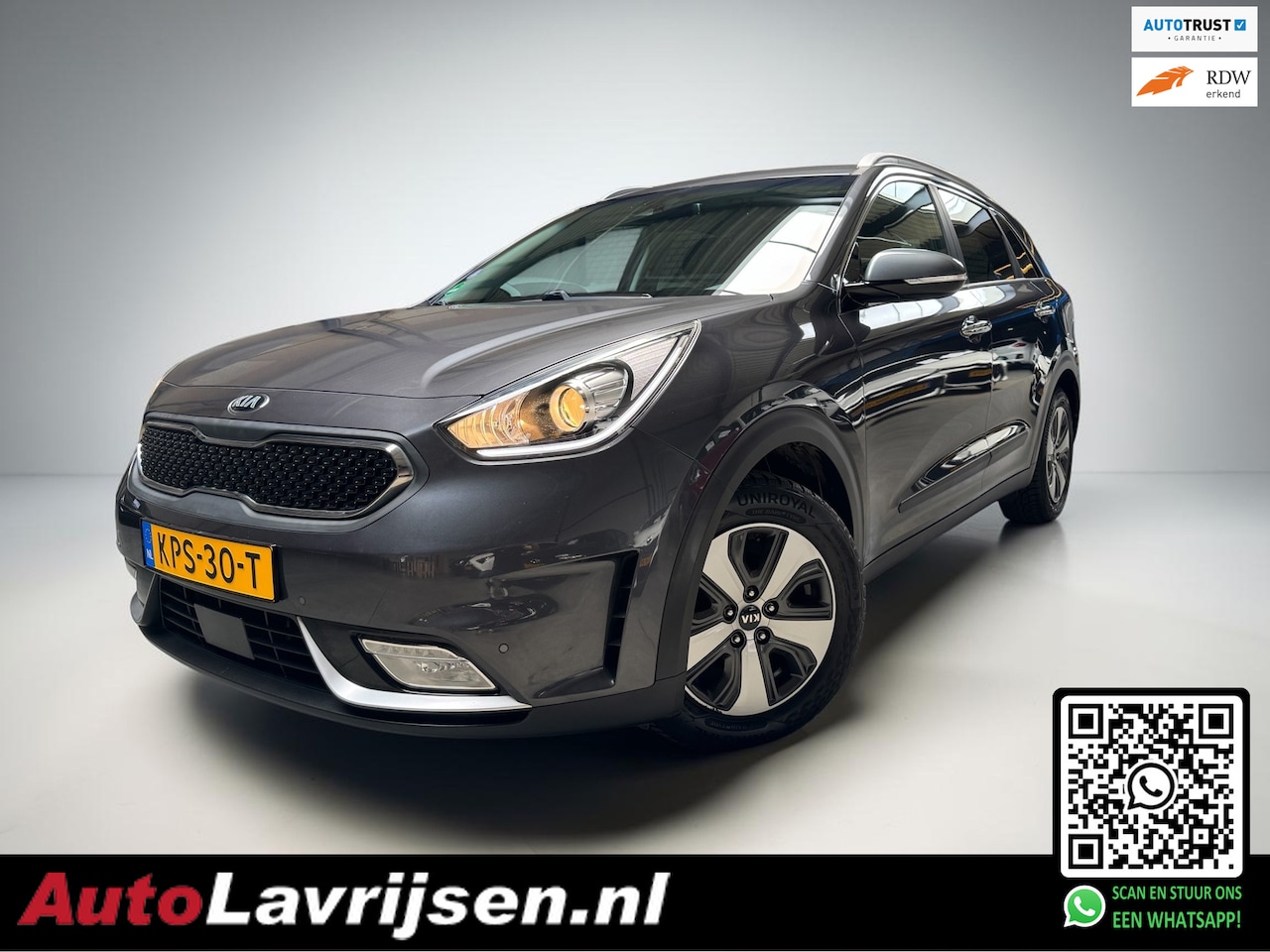 Kia Niro - Hybrid First Edition SCHERPE VAKANTIEPRIJS NAVIGATIE/CAMERA CRUISE KEY-LESS PDC V+A ALL-SE - AutoWereld.nl
