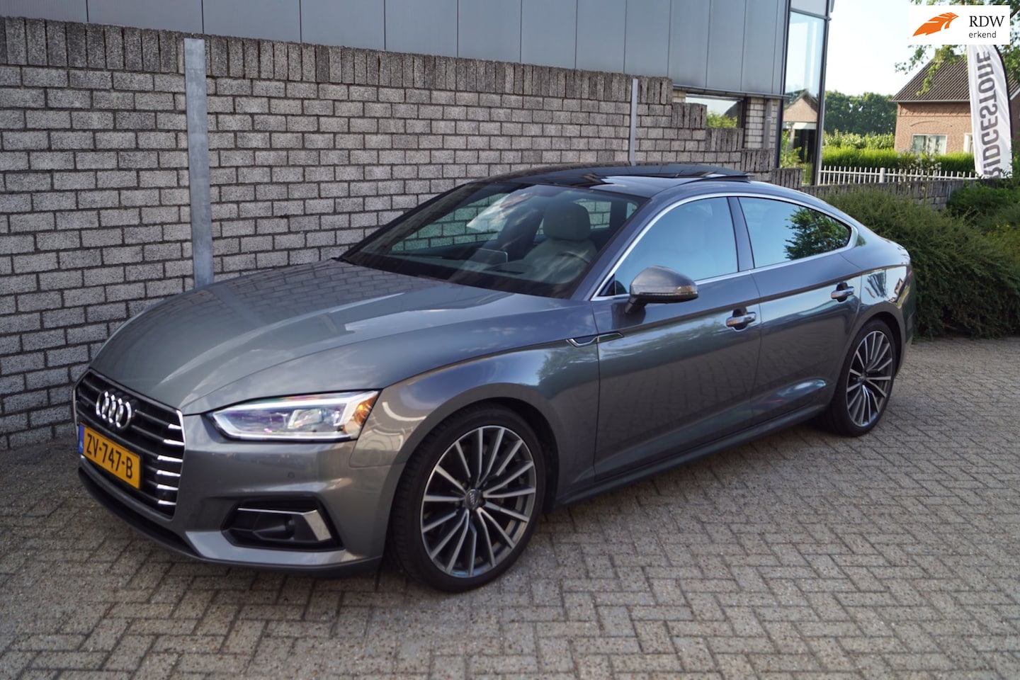 Audi A5 Sportback - 2.0 TFSI Quattro Design Pro Line Plus Autom Panodak Leder Navi Camera Clima Adaptieve Crui - AutoWereld.nl