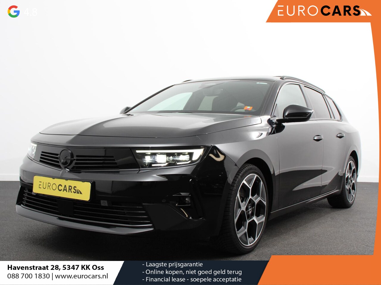 Opel Astra Sports Tourer - 1.2 Turbo 130pk Automaat Ultimate Panoramadak Navigatie Apple Carplay/Android Auto 360 Cam - AutoWereld.nl