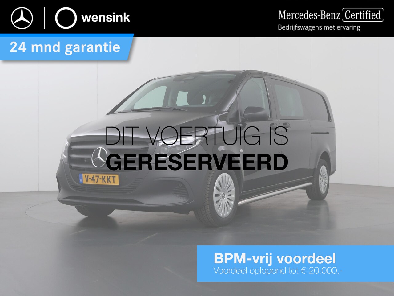 Mercedes-Benz Vito - 119 CDI L3 Pro BPM VRIJ | NAVIGATIE | PARKEERPAKKET MET ACHTERUITRIJDCAMERA | LED VERLICHT - AutoWereld.nl