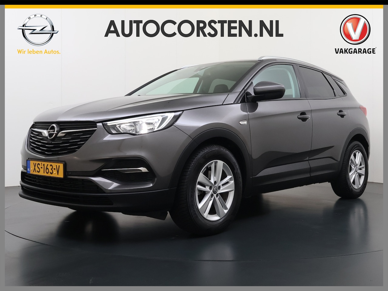 Opel Grandland X - 131PK Turbo AGR-Comfort Stoelen Camera Navi Apple Carplay Android Auto Ecc Pdc Business + - AutoWereld.nl