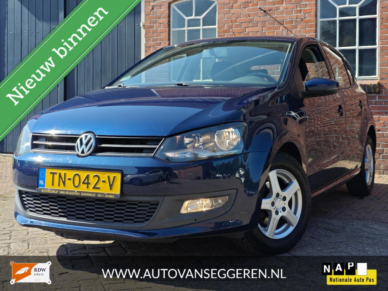 Volkswagen Polo - 1.2 - Garantie / Nwe. APK / Airco / 4 drs. - AutoWereld.nl