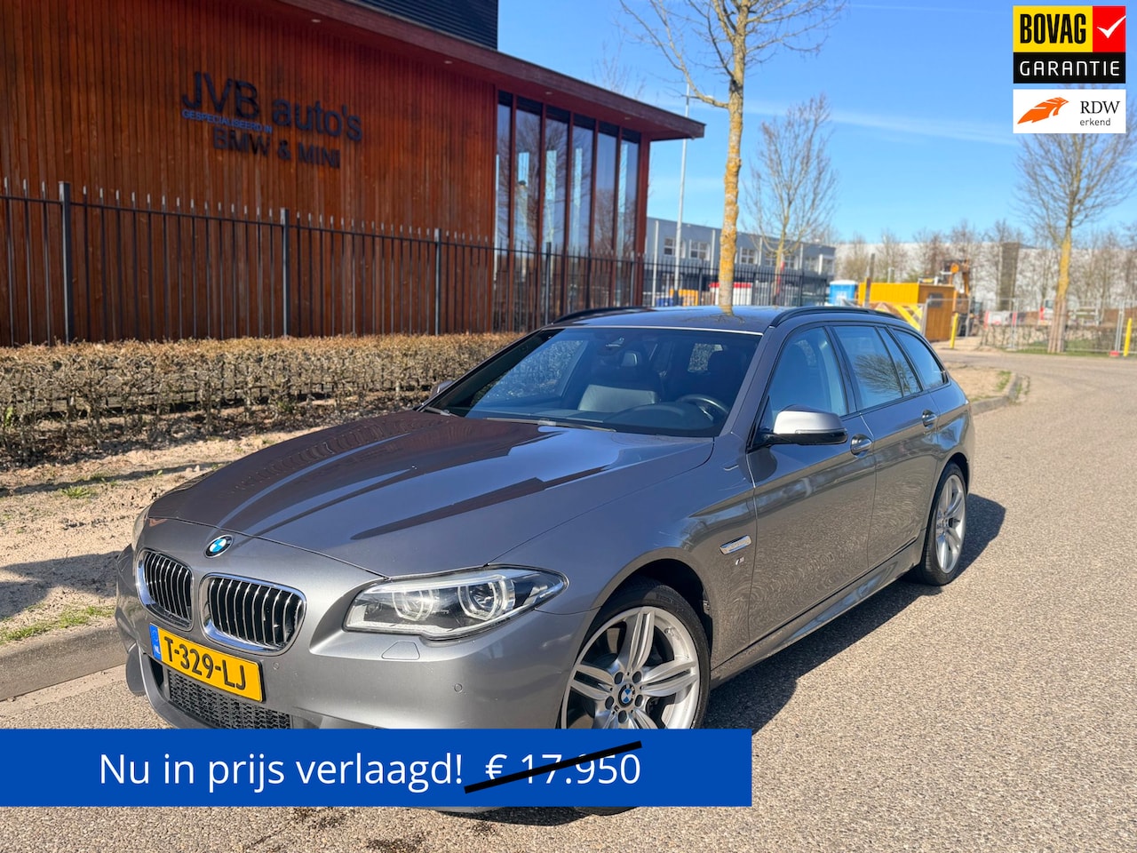 BMW 5-serie Touring - 535xi M-sport, incl. BTW, trekhaak, comfortstoelen 535i - AutoWereld.nl