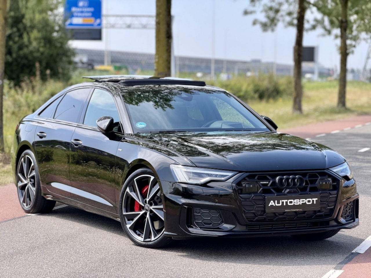 Audi A6 Limousine - Sedan 55 TFSI e Quattro S line Competition Pano Alle Opties! - AutoWereld.nl