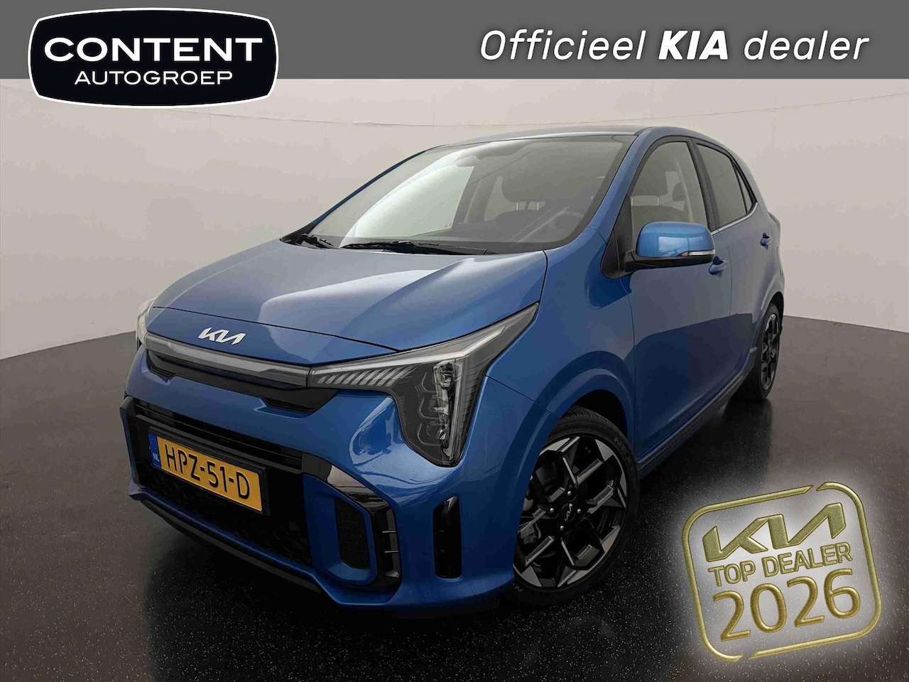 Kia Picanto - 1.0 DPi 63pk 4-zits GT-Line | Schuif-/Kanteldak | Stoel- Stuurwielverwarming - AutoWereld.nl