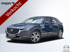 Mazda CX-30 - 2.0 e-SkyActiv-X M Hybrid Luxury | Trekhaak | Leder | Navi | Achteruitrijcamera |