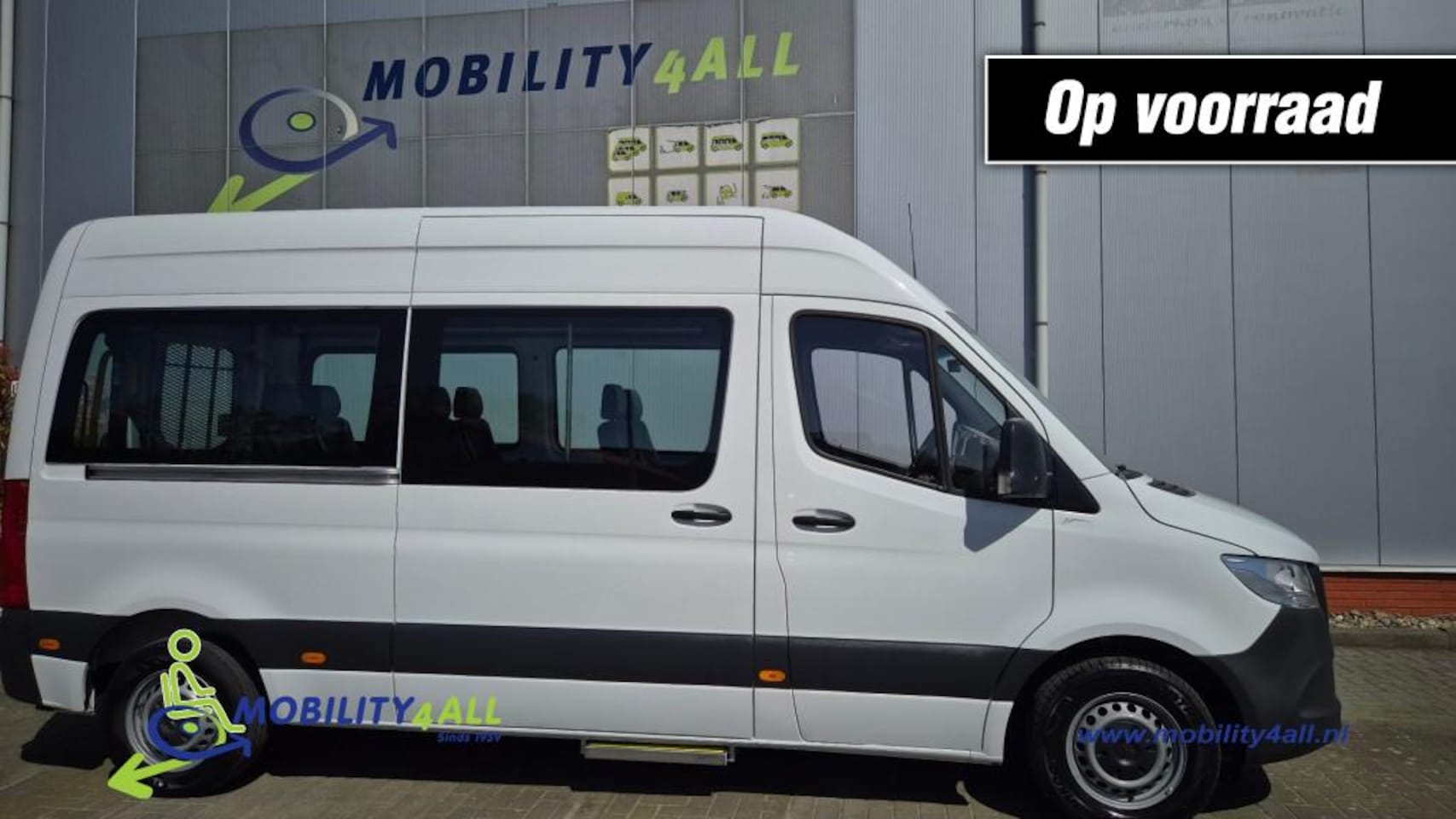 Mercedes-Benz Sprinter - Gebruikte Rolstoelbus Incl- BPM - AutoWereld.nl