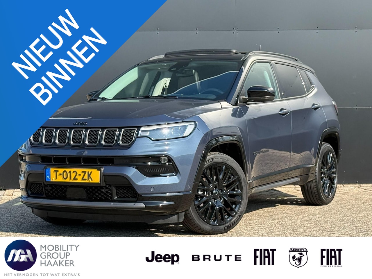 Jeep Compass - 1.5T e-Hybrid S | Schuif-Kanteldak | Stoelventilatie | Apple-Android - AutoWereld.nl