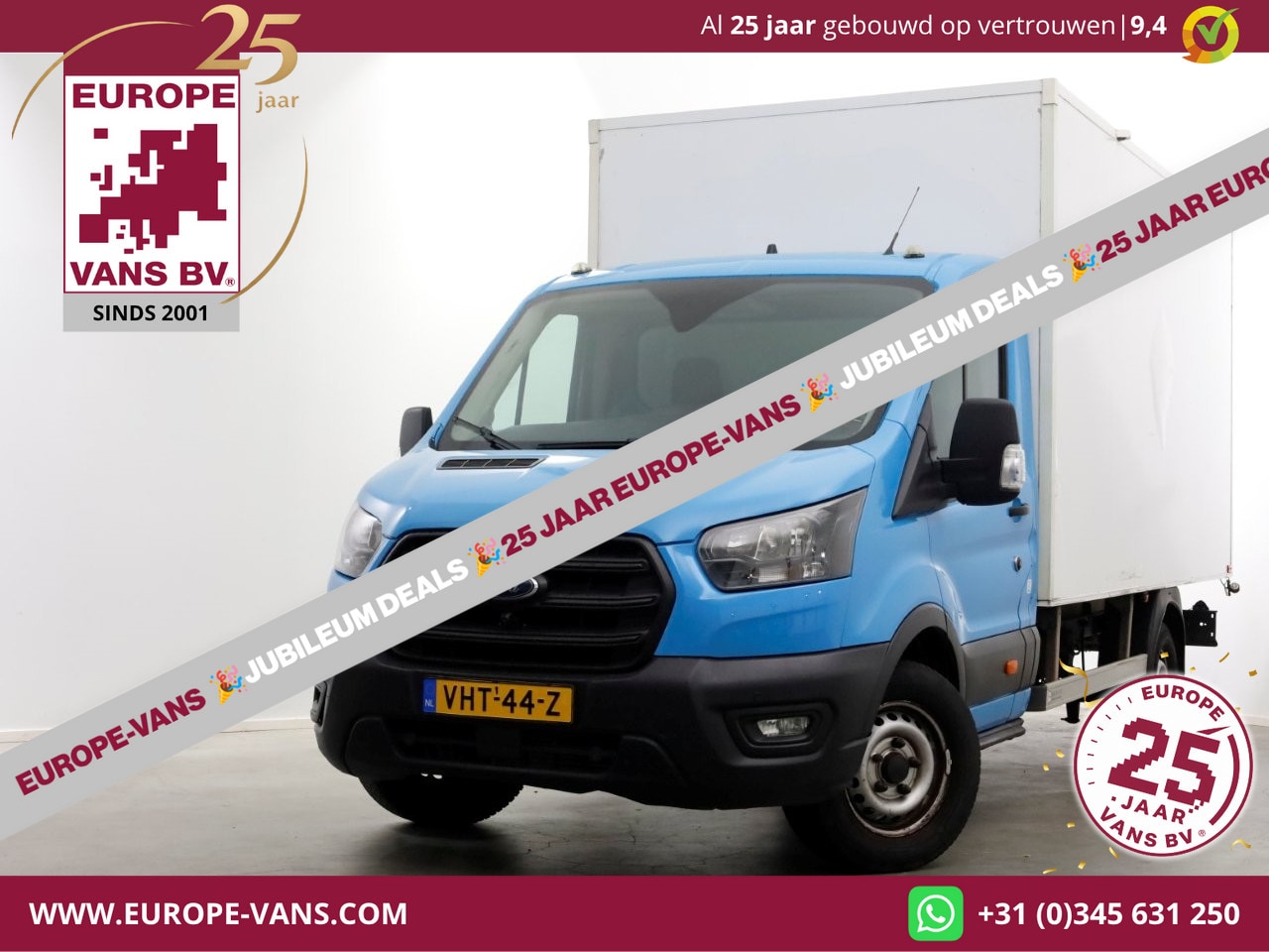 Ford Transit - 350 2.0 TDCI 130pk E6 Bakwagen met achterdeuren 2-Persoons 12-2020 - AutoWereld.nl