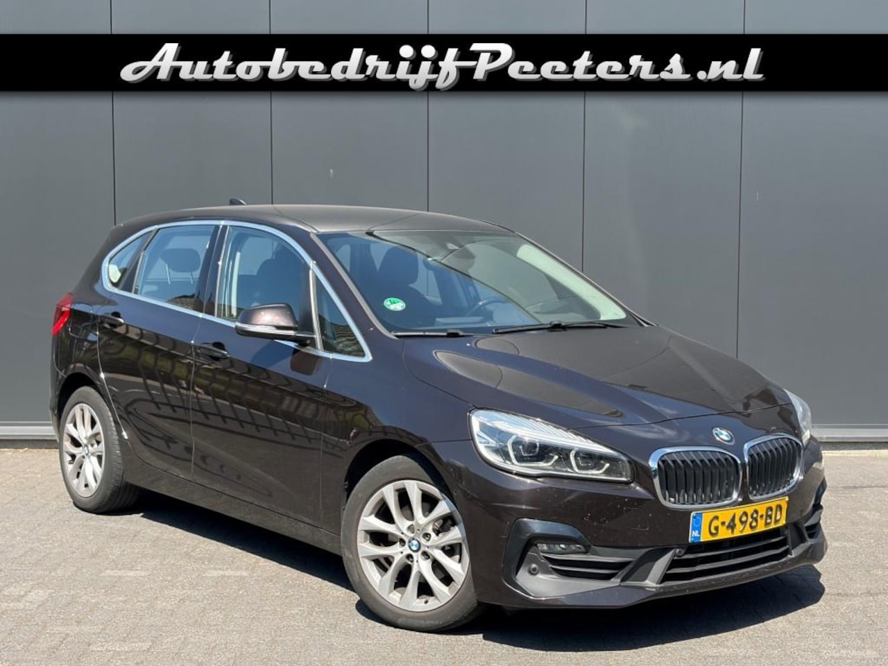 BMW 2-serie Active Tourer - 218i Aut. 1e eigenaar HUD Navi+ Camera LED Cruise NL-auto - AutoWereld.nl