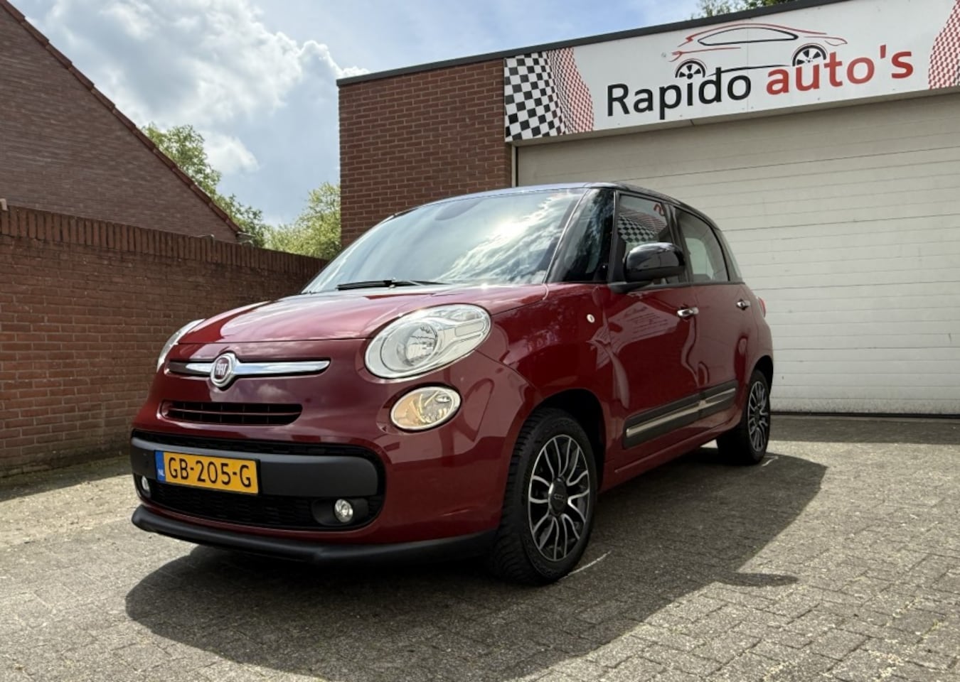 Fiat 500 L - 0.9 TWINAIR LOUNGE NAP Panorama dak stoel verwarming - AutoWereld.nl