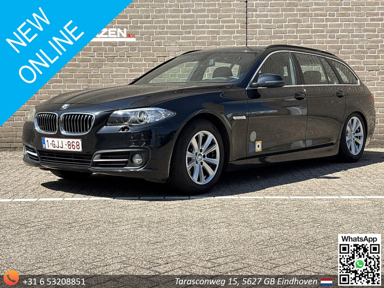 BMW 5-serie Touring - 518d Business | € 4.950,- NETTO! | Automaat | Leder | Climate | PDC | Cruise | Navi | - AutoWereld.nl