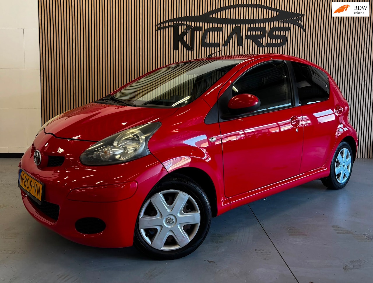 Toyota Aygo - 1.0-12V Access 5Drs |Nieuwe APK|Airco|Navi|EL Ramen|Radio met aux | - AutoWereld.nl