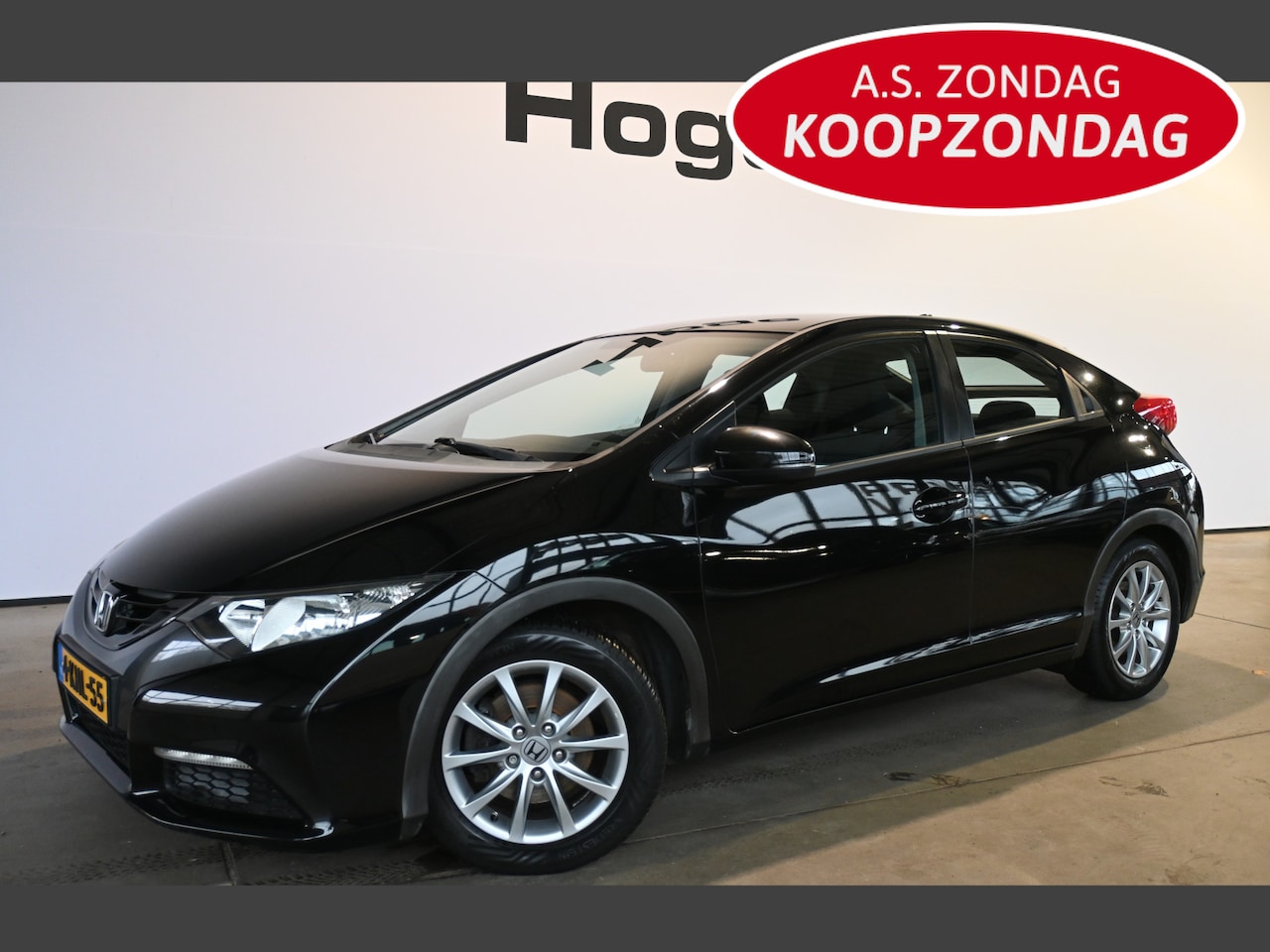 Honda Civic - 2.2D Comfort Clima Navigatie Lichtmetaal Goed Onderhouden! Inruil Mogelijk! - AutoWereld.nl