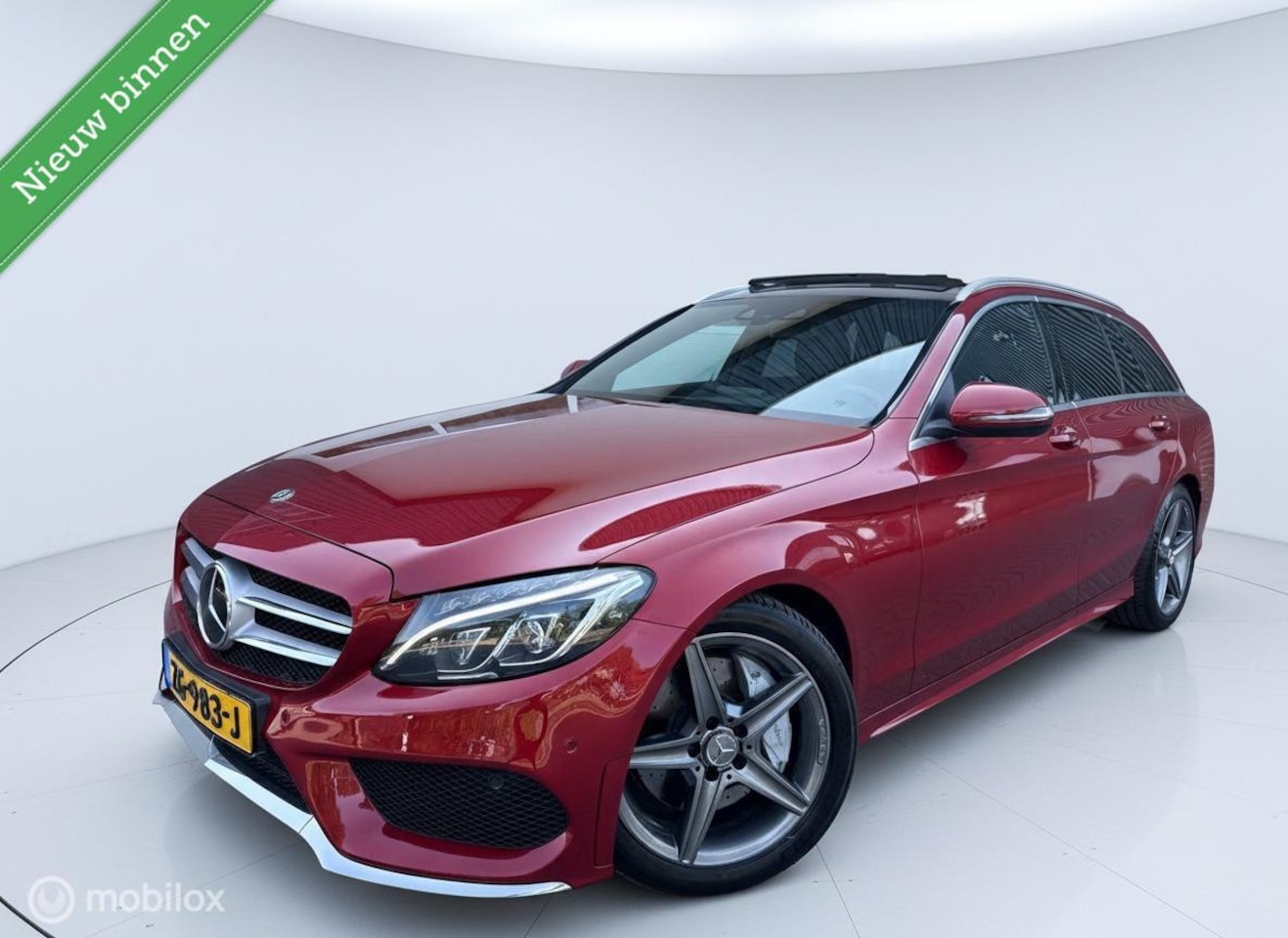 Mercedes-Benz C-klasse Estate - C250 CDI Edition1 AMG Line Panorama Burmester ACC Carplay 2018 - AutoWereld.nl