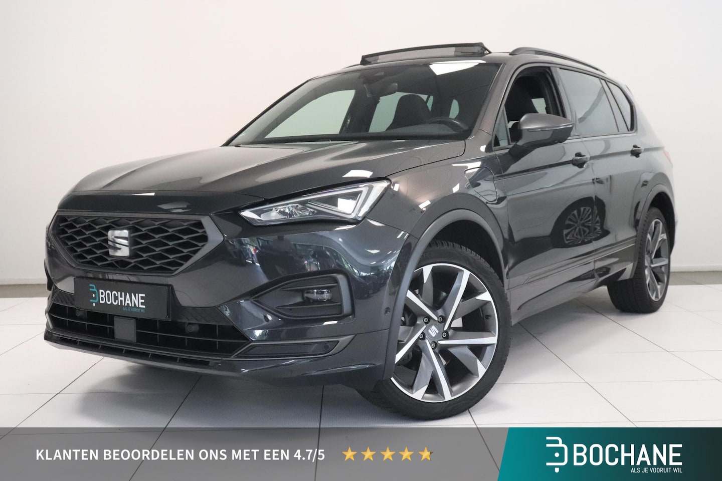 SEAT Tarraco - 1.4 TSI e-Hybrid PHEV FR | Panoramadak | Camera | Memory | Adaptieve cruise | elektr achte - AutoWereld.nl