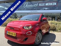 Fiat 500 - RED 24 kWh Achteruitrijcamera - Apple carplay - Navigatie - Parkeersensor achter - Draadlo