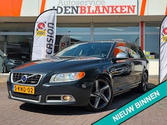 Volvo V70 - 1.6 T4 R-Edition Automaat BJ.2013 / Navi / Leder / Cruise / Clima / Xenon / 18"Lmv / Trekh
