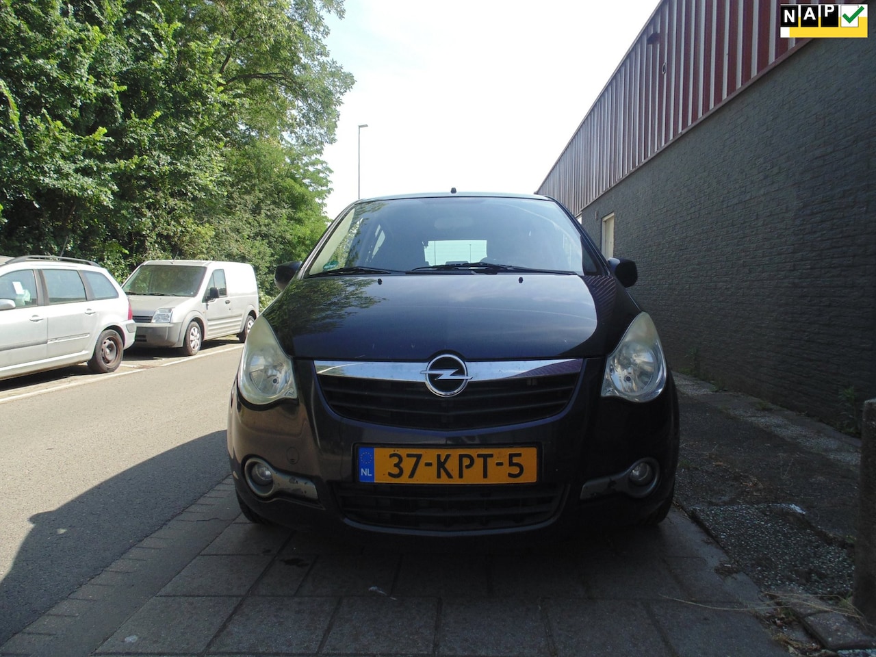 Opel Agila - 1.2 Enjoy MET AIRCO TREKHAAK 2010 MOOI AUTO - AutoWereld.nl