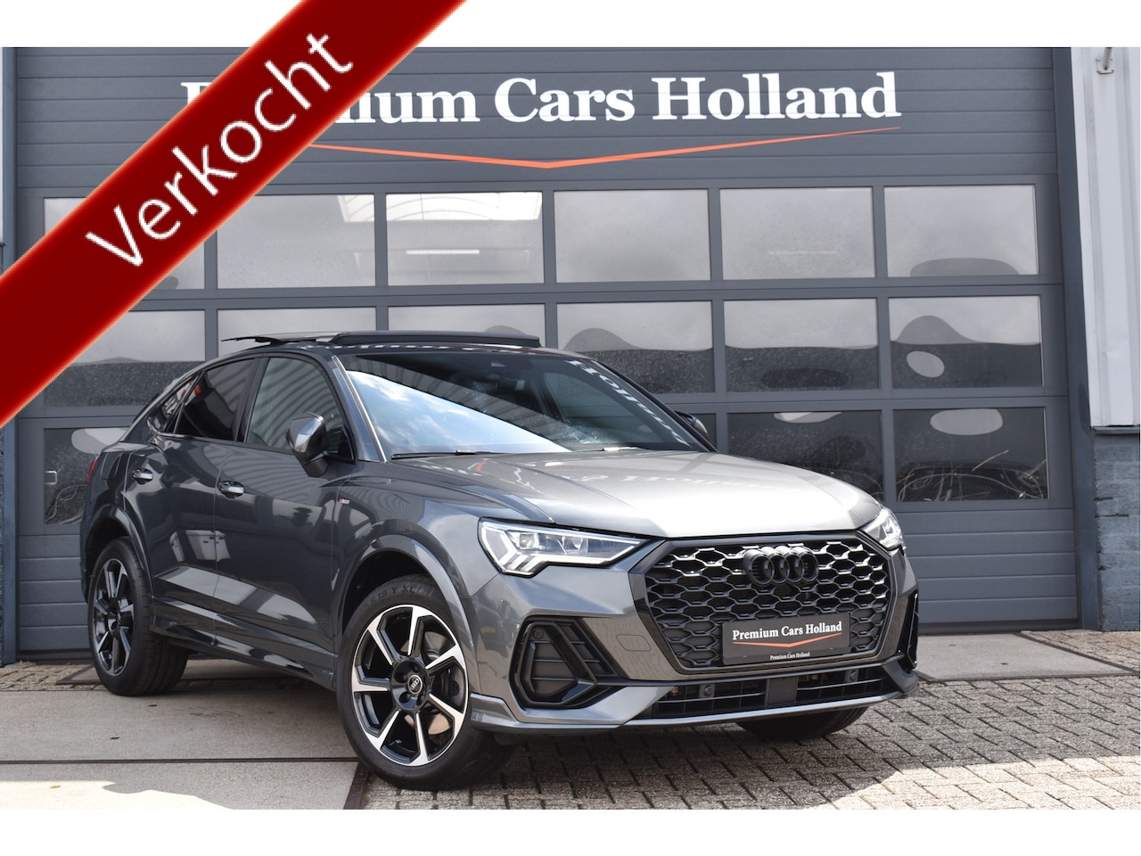 Audi Q3 Sportback - 45 TFSI e S-Line 245 Pk Pano Navi Sfeer Leder ACC Keyless Camera - AutoWereld.nl